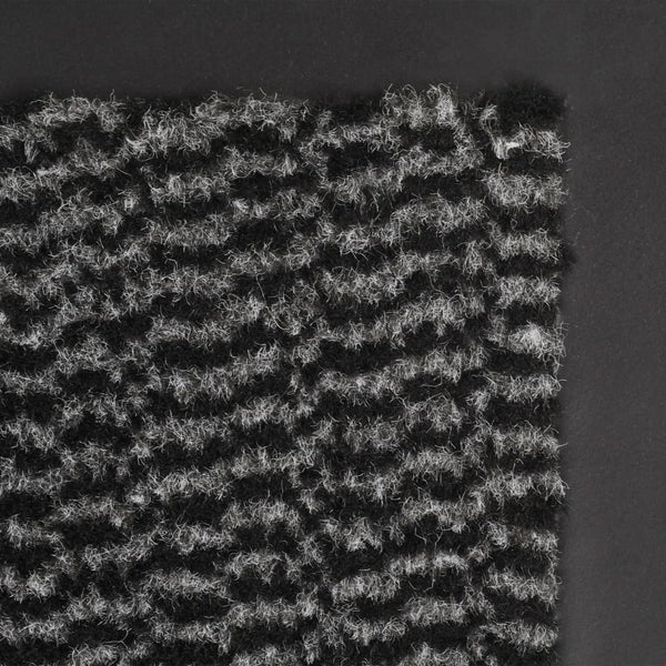 vidaXL Rectangular Tufted Dirt Trapper Mat 80x120 cm Anthracite
