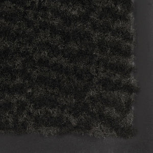 vidaXL Dirt Trapper Mat Rectangular Tufted 80x120 cm Black