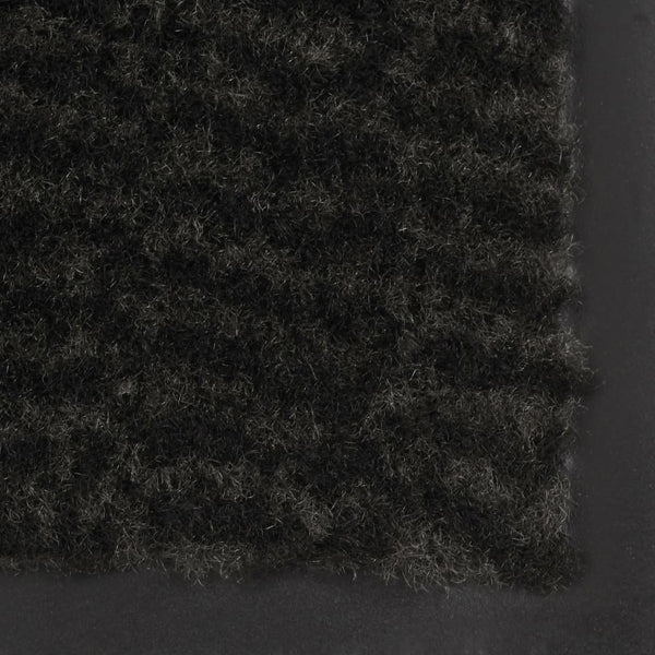 vidaXL Dirt Trapper Mat Rectangular Tufted 80x120 cm Black