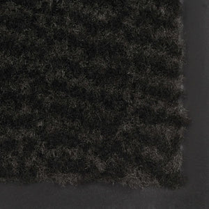 vidaXL Dirt Trapper Mat Rectangular Tufted 90x150 cm Black