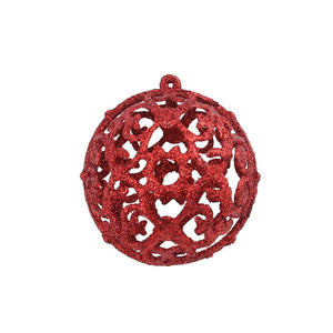 vidaXL 100-pc. Christmas Bauble Set 3/4/6 cm Red