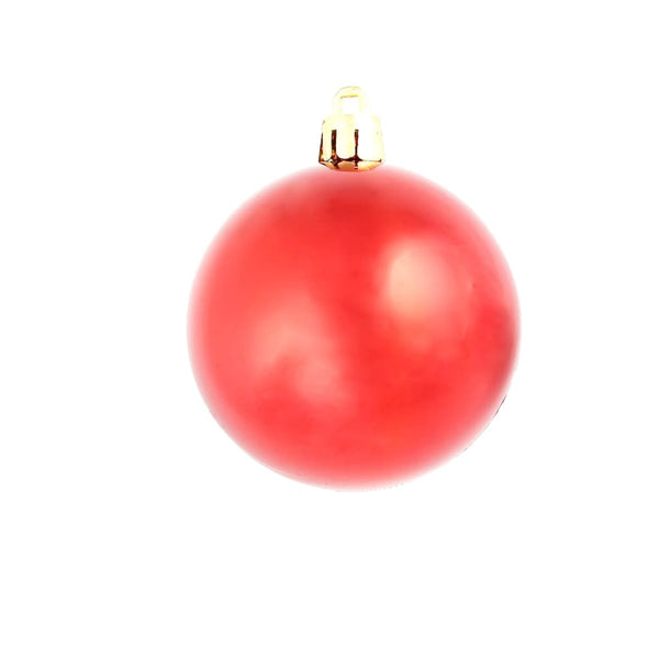 vidaXL 100-pc. Christmas Bauble Set 3/4/6 cm Red