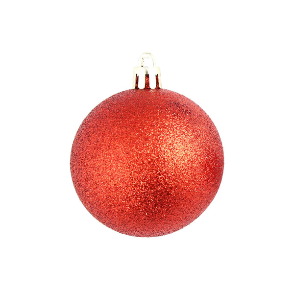 vidaXL 100-pc. Christmas Bauble Set 3/4/6 cm Red