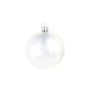 vidaXL 100-piece Christmas Bauble Set 3/4/6 cm Silver