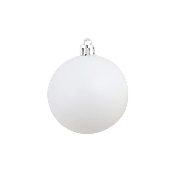 vidaXL 100-piece Christmas Ball Set 3/4/6 cm White/Grey