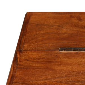 vidaXL Coffee Table Solid Wood with Honey Finish 110x55x35 cm