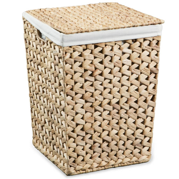 vidaXL Laundry Basket Set 2 pcs Water Hyacinth