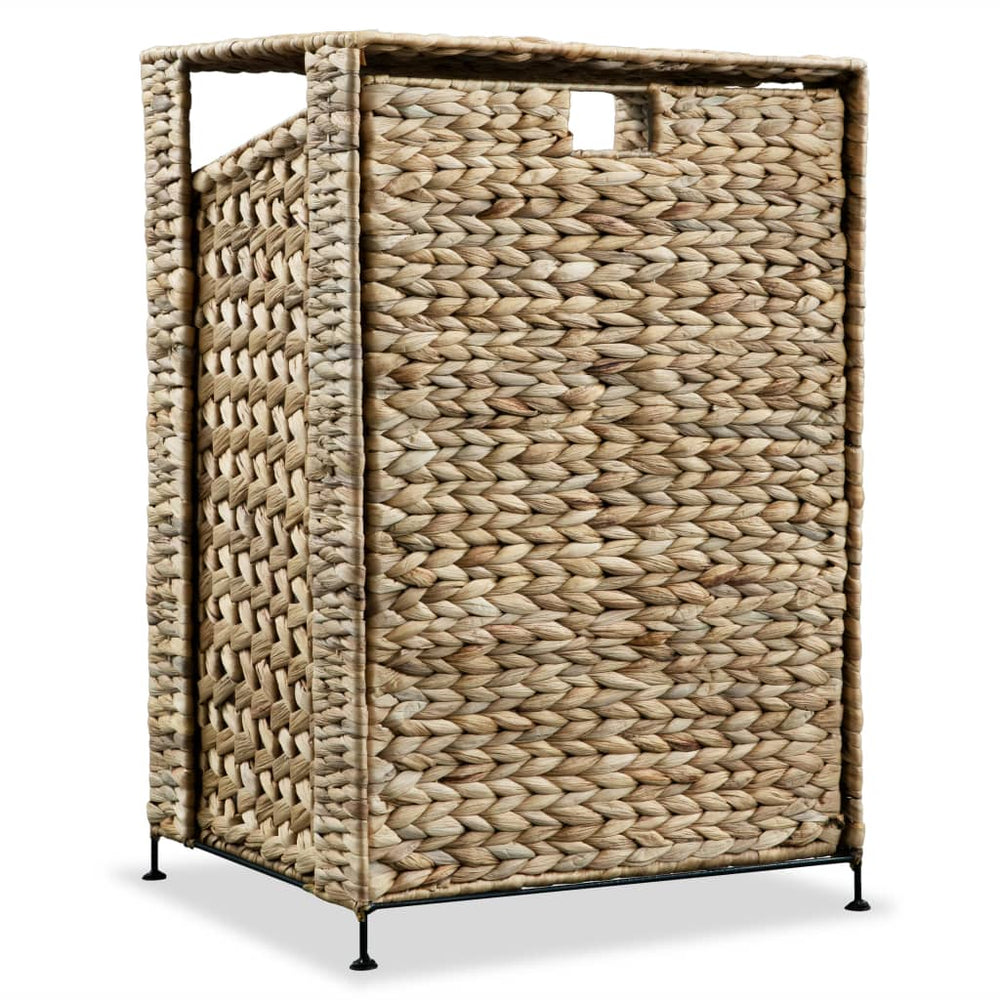vidaXL Laundry Basket 44 x 34 x 64 cm Water Hyacinth