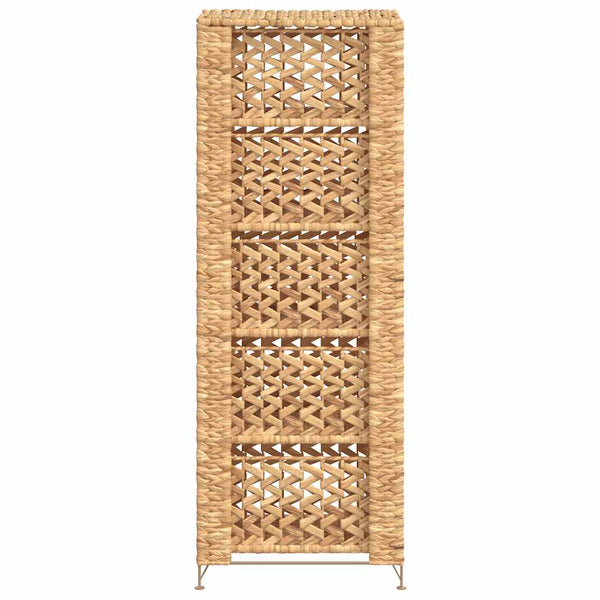 vidaXL 5-Basket Storage Rack 25.5x37x100 cm Water Hyacinth