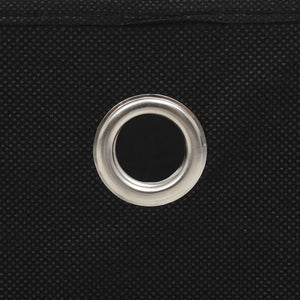 vidaXL Storage Boxes 4 pcs Non-Woven Fabric 32x32x32 cm Black