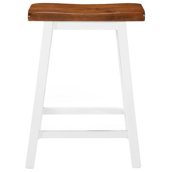 vidaXL Bar Stools 2 pcs. Solid Wood