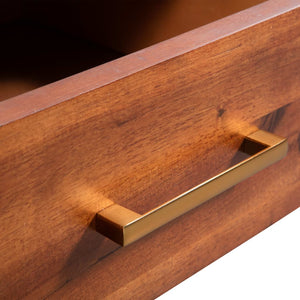 vidaXL Coffee Table Solid Acacia Wood 90x50x40 cm