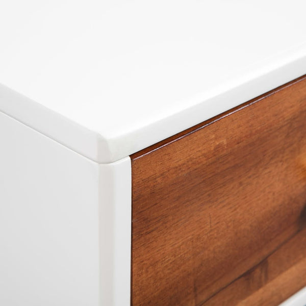 vidaXL Coffee Table Solid Acacia Wood 90x50x40 cm