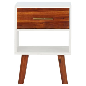 vidaXL Nightstands 2 pcs. Solid Acacia Wood 40x30x57 cm