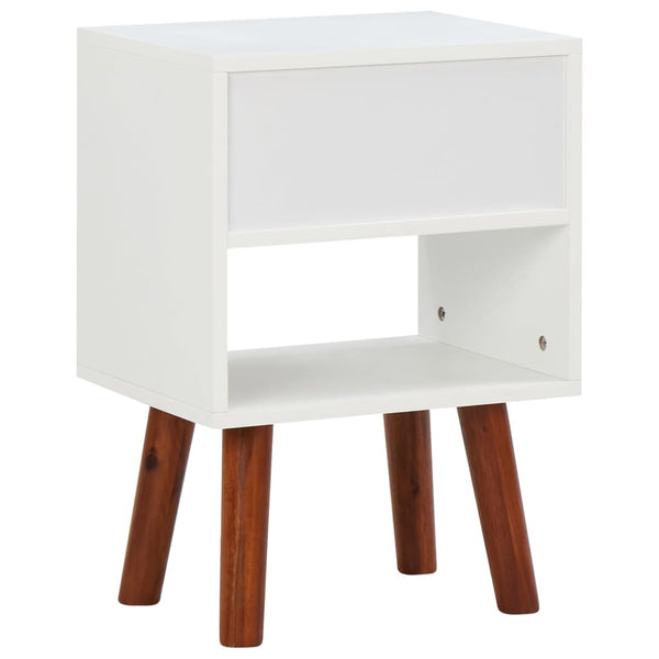 vidaXL Nightstands 2 pcs. Solid Acacia Wood 40x30x57 cm
