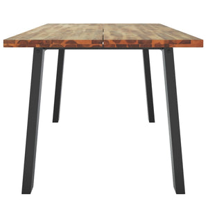 vidaXL Acacia Solid Wood Dining Table 170x90 cm