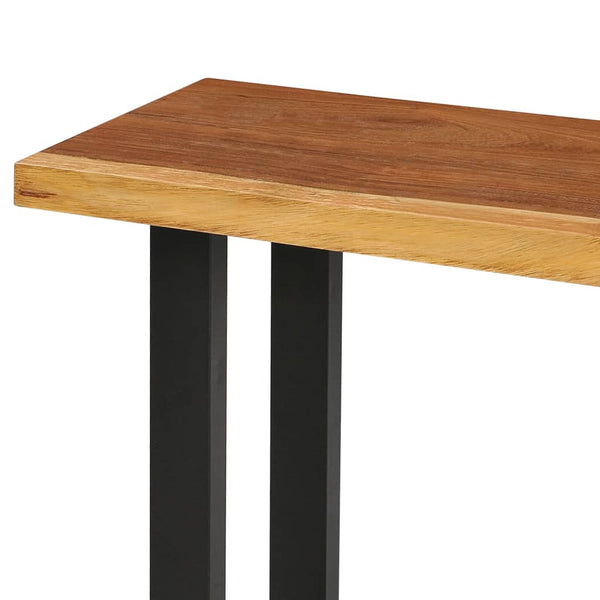 vidaXL Solid Suar Wood Console Table 110 x 35 x 75 cm