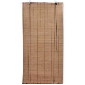 vidaXL Bamboo Roll-Up Blind 150x160 cm Brown