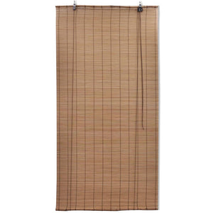 vidaXL Bamboo Blind 80x220 cm Brown