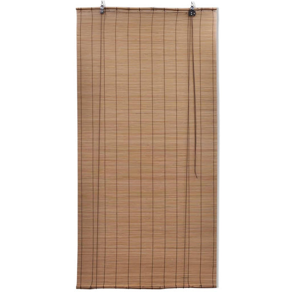 vidaXL Bamboo Blind 80x220 cm Brown