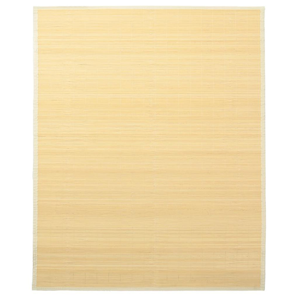 vidaXL Bamboo Rug 160x230 cm Natural