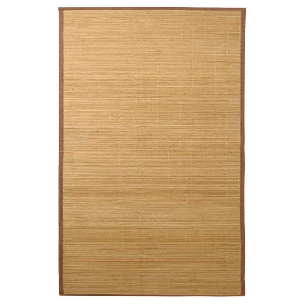 vidaXL Bamboo Rug 100 x 160 cm Brown