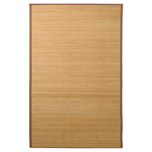 vidaXL Bamboo Rug 100 x 160 cm Brown