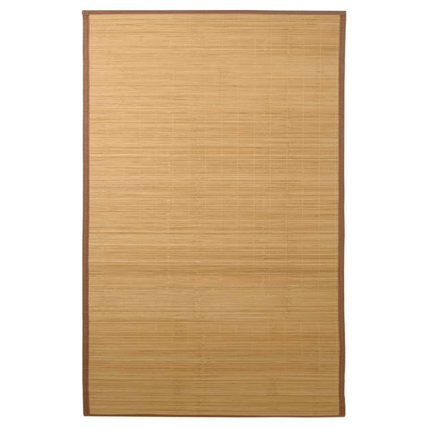vidaXL Bamboo Rug 100 x 160 cm Brown