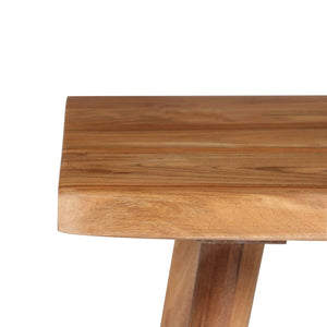 vidaXL Solid Acacia Wood Desk 110 x 50 x 76 cm