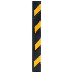 vidaXL Reflective Corner Protectors 5 pcs Rubber 80 cm