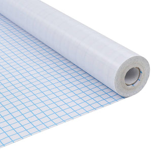 vidaXL Window Film Matte Stripe Design 0.9x10 m PVC