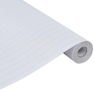 vidaXL Window Film Matte Stripe Design 0.9x10 m PVC