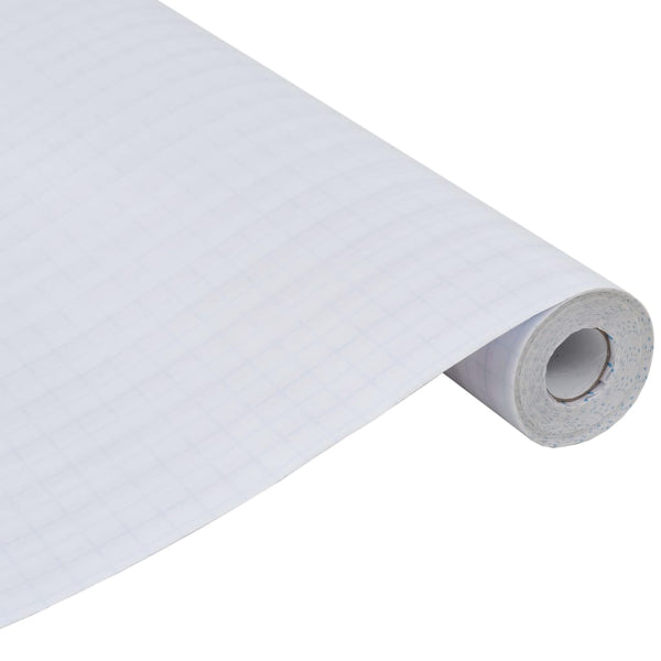 vidaXL Window Film Matte Stripe Design 0.9x10 m PVC