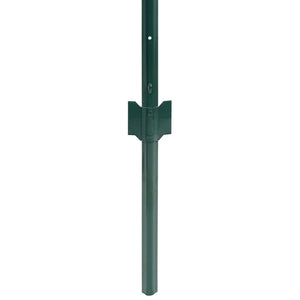 vidaXL Metal Fence Steel 20 x 1 m Green