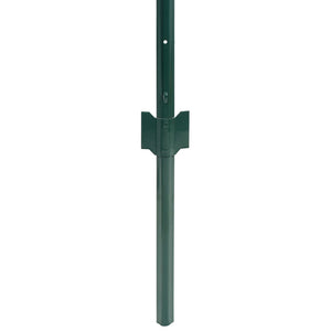 vidaXL Metal Fence Steel 20 x 1.5 m Green