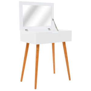 vidaXL Dressing Table with Mirror MDF 60 x 40 x 75 cm