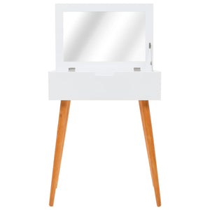vidaXL Dressing Table with Mirror MDF 60 x 40 x 75 cm