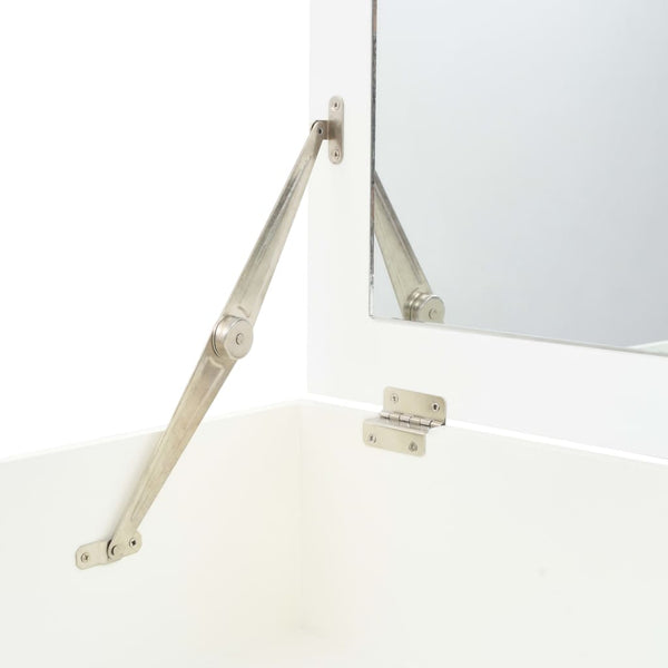 vidaXL Dressing Table with Mirror MDF 60 x 50 x 86 cm