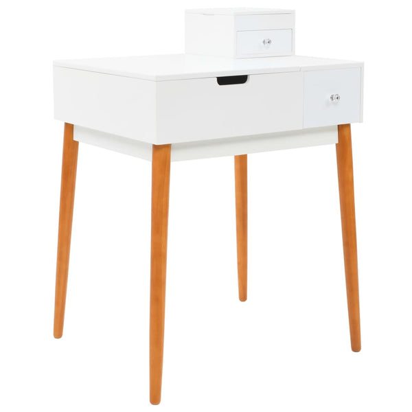 vidaXL Dressing Table with Mirror MDF 60 x 50 x 86 cm