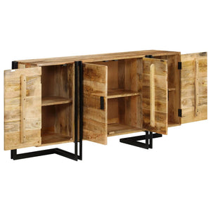 vidaXL Solid Mango Wood Sideboard 150x40x80 cm
