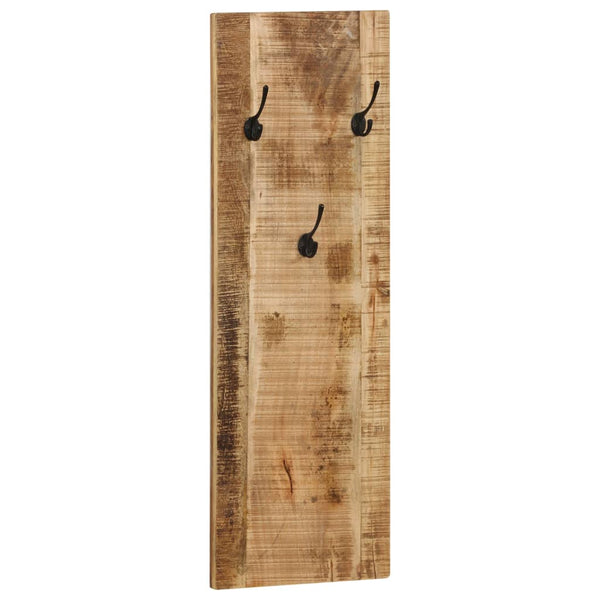 vidaXL Wall Coat Rack 2 pcs. Solid Mango Wood 36x110x3 cm