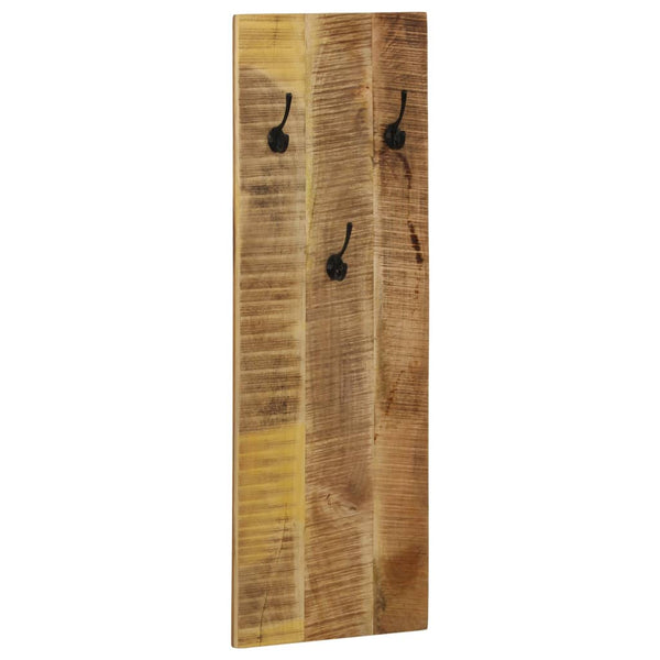 vidaXL Wall Coat Rack 2 pcs. Solid Mango Wood 36x110x3 cm