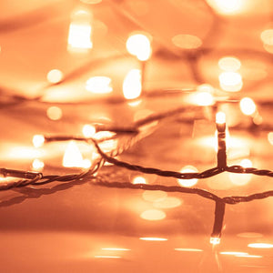 Fairy lights with 400 LEDs 40 m 8 light effects Warm white