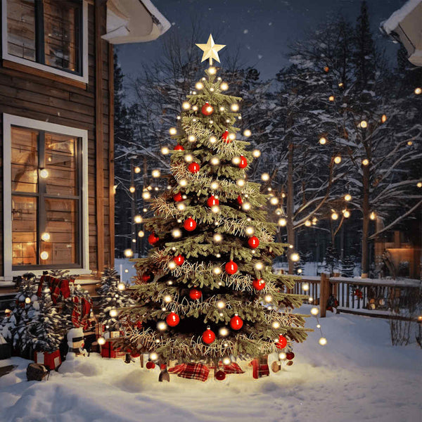 Christmas tree light net with 210 LEDs 210 cm