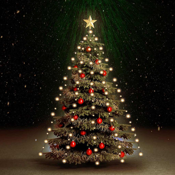 Christmas tree light net with 210 LEDs 210 cm