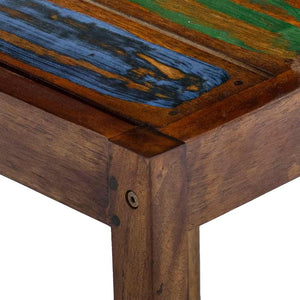 vidaXL Bar Stools 2 pcs Solid Reclaimed Wood