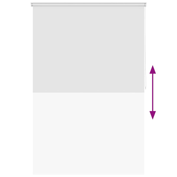vidaXL Shower Blind 140x240 cm White