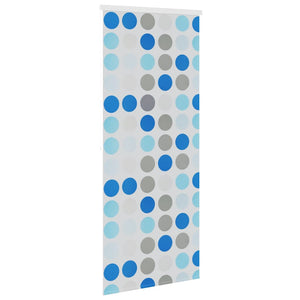 vidaXL Shower Blind 120x240 cm Circle Pattern