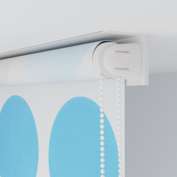 vidaXL Shower Blind 120x240 cm Circle Pattern
