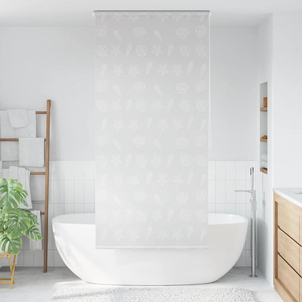 vidaXL Shower Blind 120x240 cm Starfish Pattern